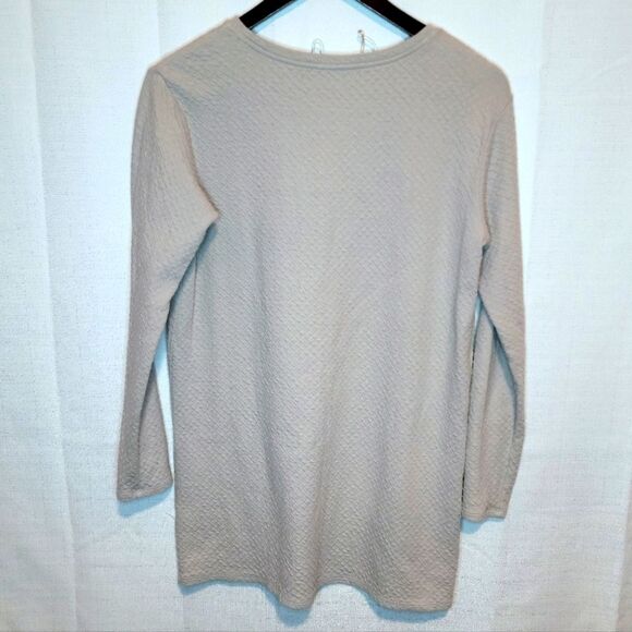 J. Jill Pure Jill Waffle Weave Tunic Top Size XS - Picture 5 of 9